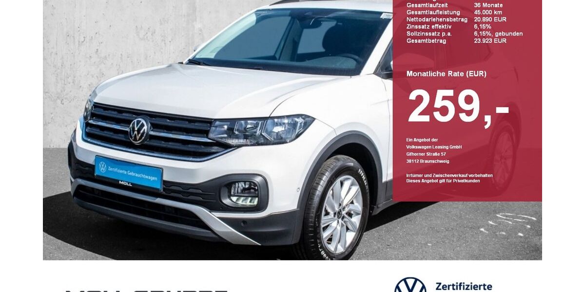 VW T-Cross 54.955 km 20.890 &euro; Düsseldorf 40474