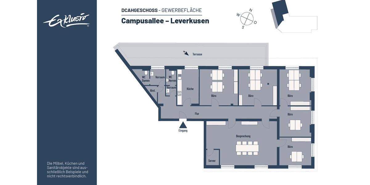Gewerbeobjekt Leverkusen Opladen - 3.840&euro; | Angebot:25724742