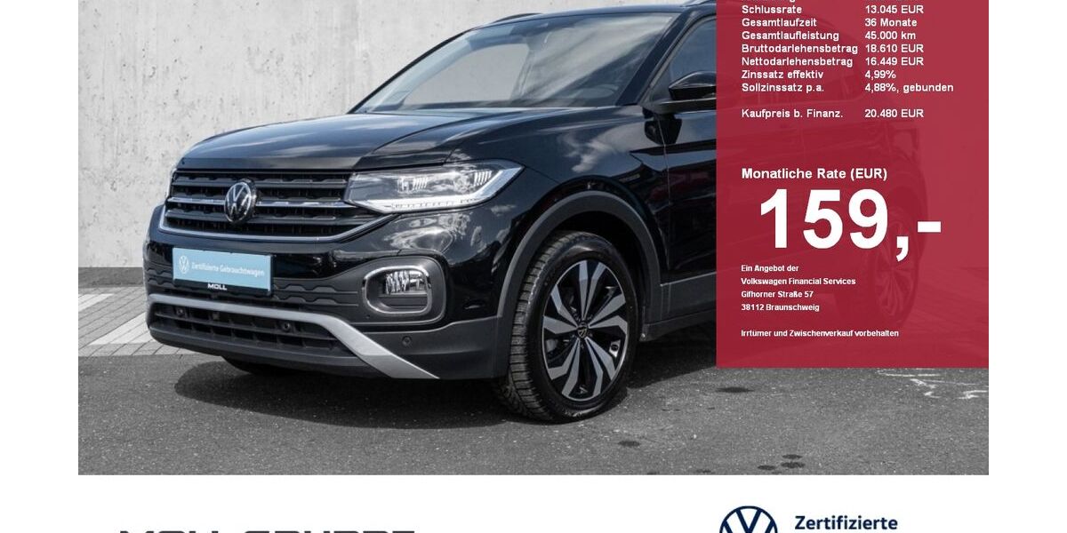 VW T-Cross 9.000 km 20.390 &euro; Düsseldorf 40474