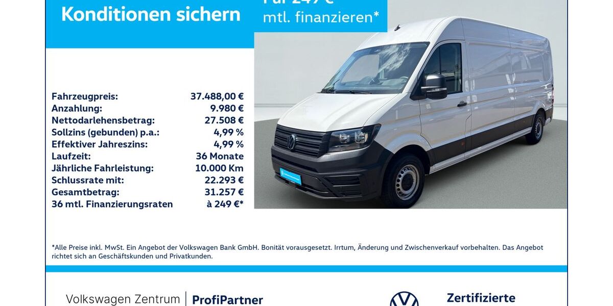 VW Crafter 29.175 km 36.480 &euro; Leverkusen 51379