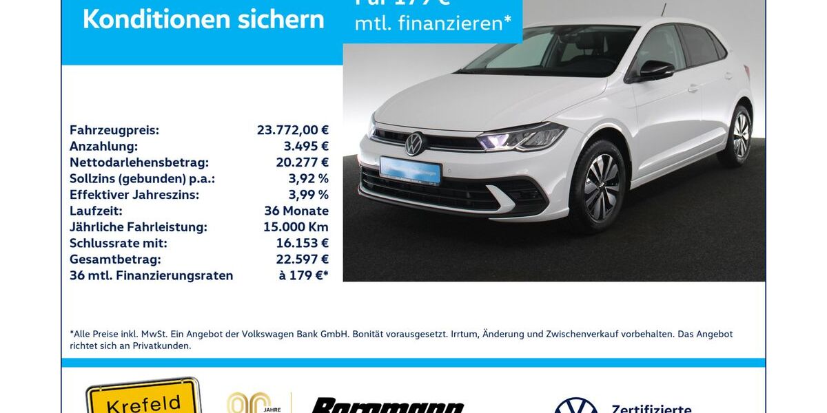 VW Polo 11.685 km 23.772 &euro; Krefeld 47803