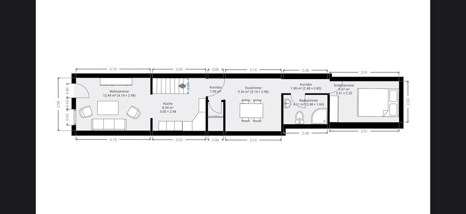 Reihenhaus Erkelenz - 3 Zimmer, 70 m&sup2;, 139.999&euro; | Angebot:20973796
