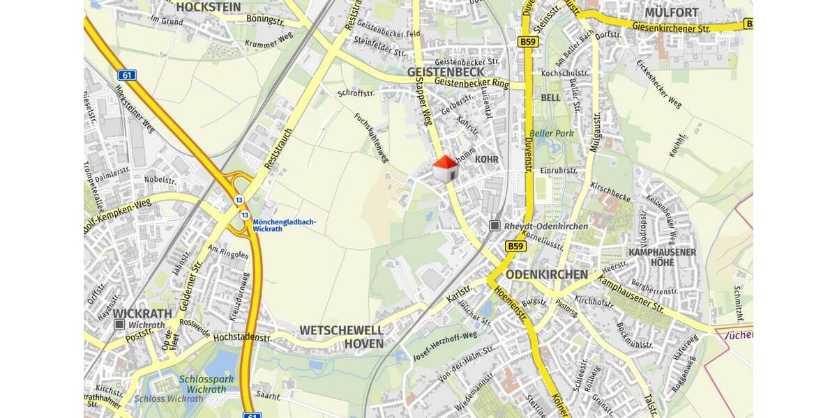 Gewerbeobjekt Mönchengladbach Süd - 1.480&euro; | Angebot:25876212