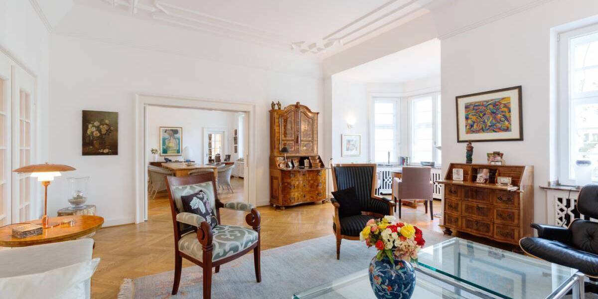 Etagenwohnung Düsseldorf Golzheim - 6 Zimmer, 250 m&sup2;, 2.150.000&euro; | Angebot:26016725