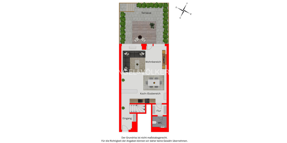 Etagenwohnung Hilden Forstbach - 3 Zimmer, 98 m&sup2;, 395.000&euro; | Angebot:25688634