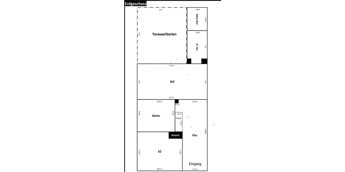 Reihenhaus Krefeld Gellep-Stratum - 4 Zimmer, 110 m&sup2;, 359.000&euro; | Angebot:24374253
