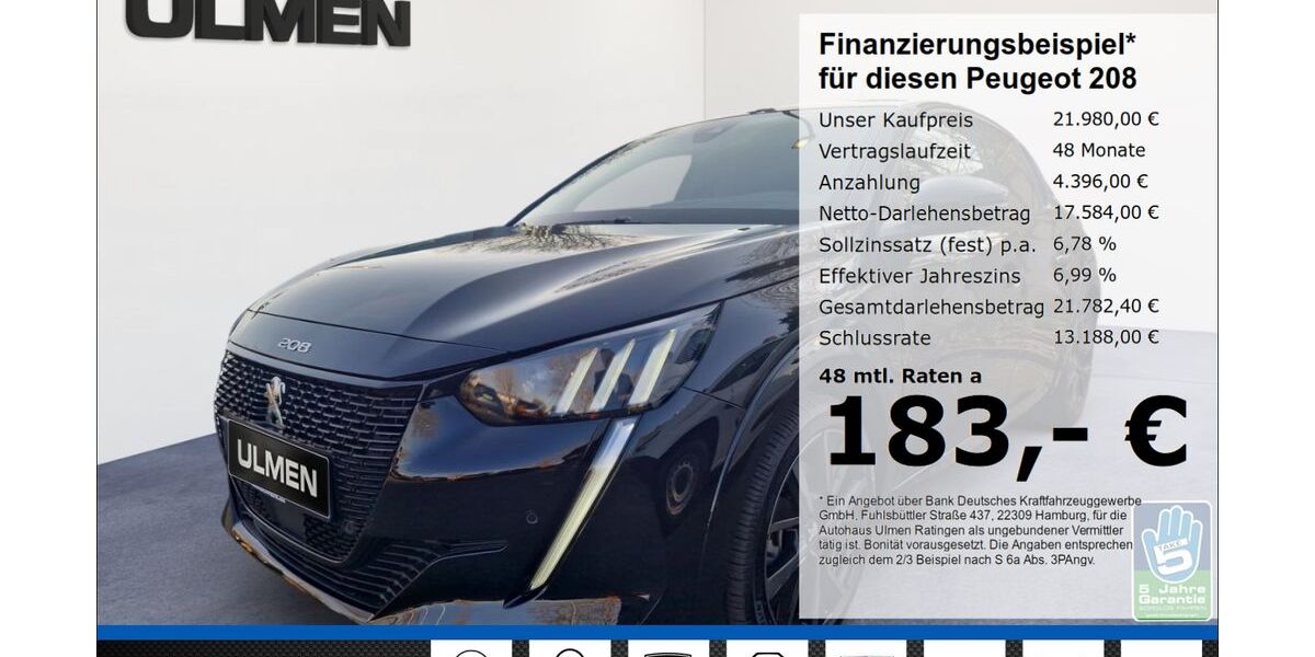 Peugeot 208 20.690 km 21.980 &euro; Ratingen 40880