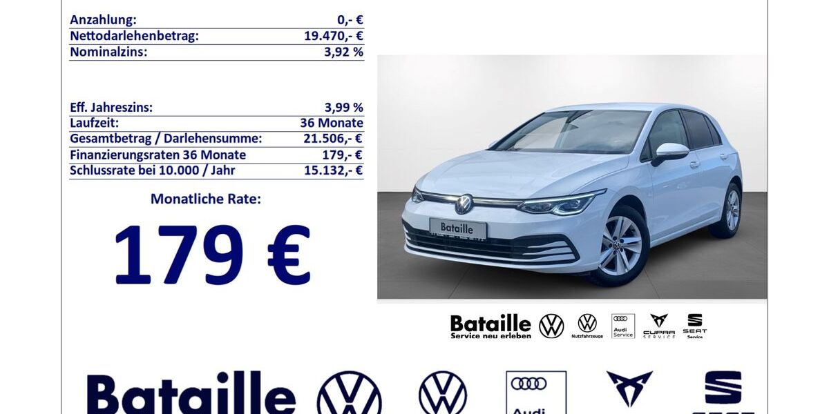 VW Golf 41.742 km 19.470 &euro; Jülich 52428