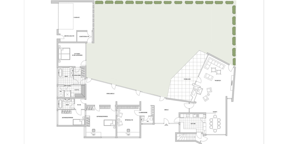 Bungalow Düsseldorf Niederkassel - 6 Zimmer, 230 m&sup2;, 3.490.000&euro; | Angebot:25683087