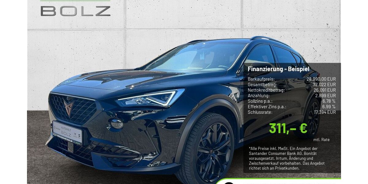 Cupra Formentor 17.865 km 28.990 &euro; Pulheim-Brauweiler 50259