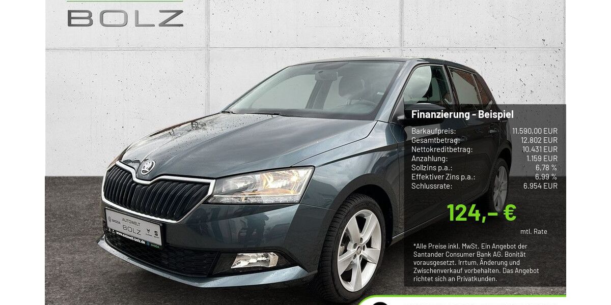Skoda Fabia 21.425 km 11.590 &euro; Pulheim-Brauweiler 50259