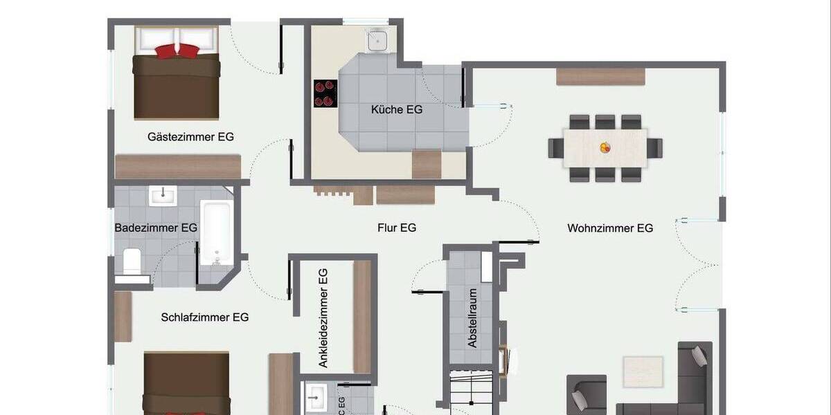 Einfamilienhaus Wegberg Wildenrath - 5 Zimmer, 187 m&sup2;, 439.500&euro; | Angebot:25799433