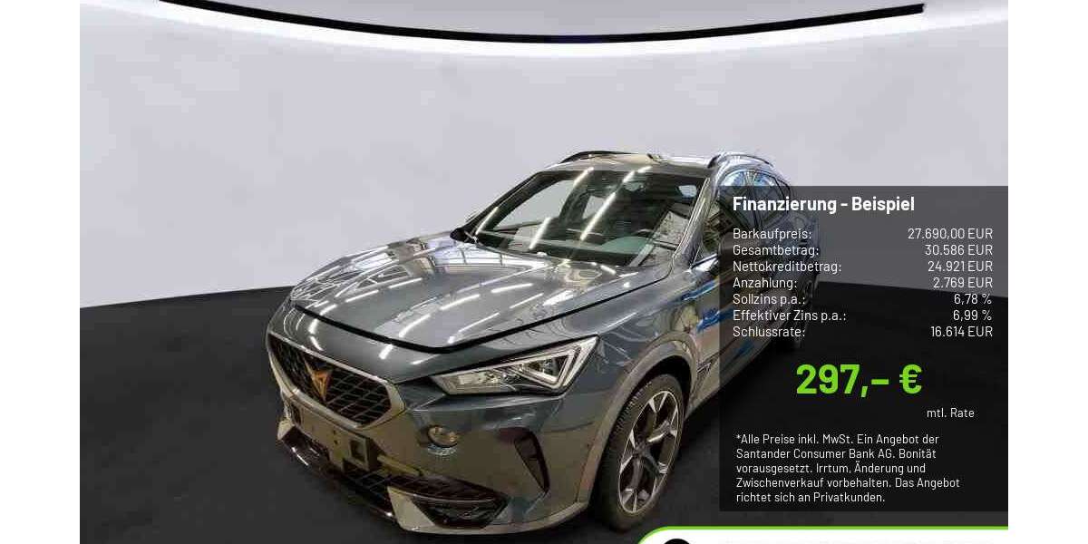 Cupra Formentor 25.479 km 27.690 &euro; Pulheim 50259