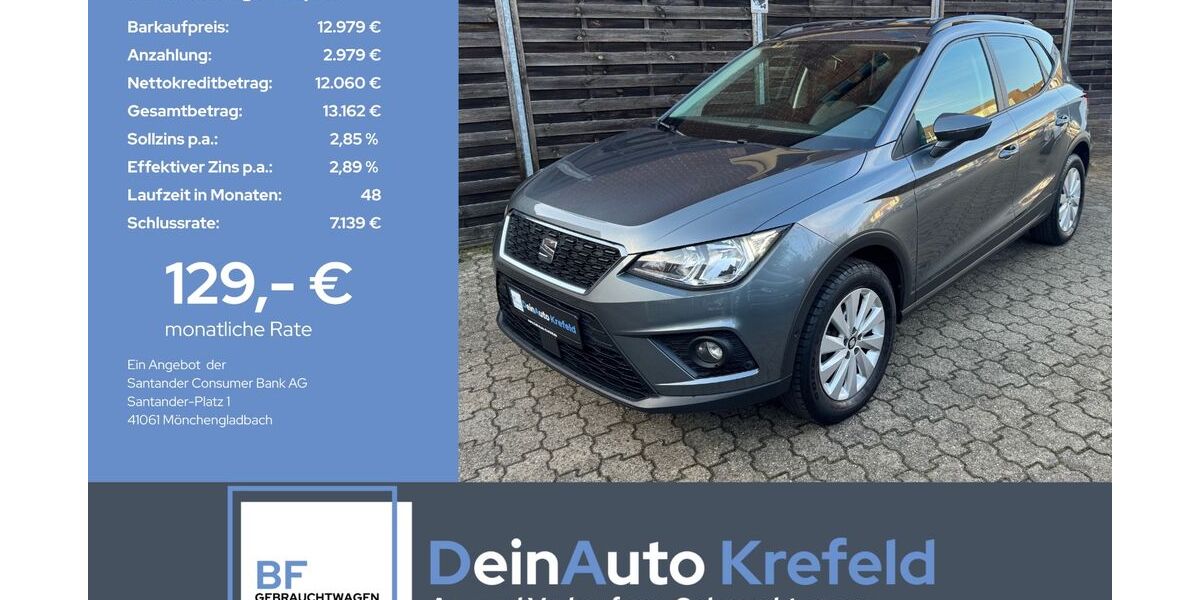 Seat Arona 96.440 km 12.289 &euro; Krefeld 47839