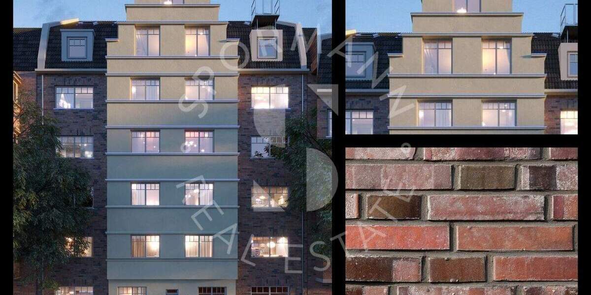 Etagenwohnung Düsseldorf Flingern Nord - 3 Zimmer, 90 m&sup2;, 775.000&euro; | Angebot:25738872