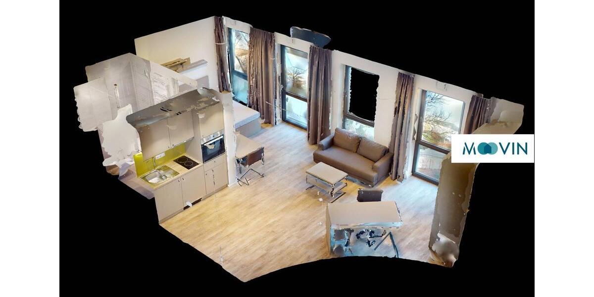 Etagenwohnung Düsseldorf Stadtbezirk 3 - 1 Zimmer, 36 m&sup2;, 995&euro; | Angebot:22556766