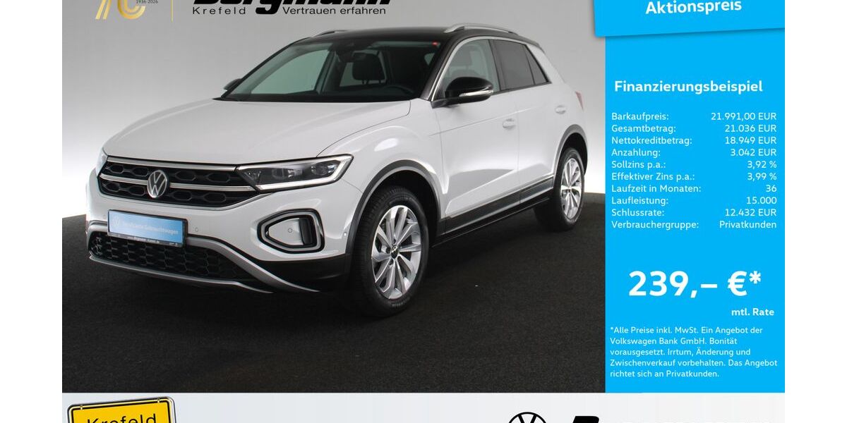 VW T-Roc 36.658 km 21.991 &euro; Krefeld 47803