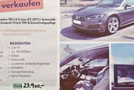 Audi A5 120.000 km 22.500 &euro; Wegberg 41844