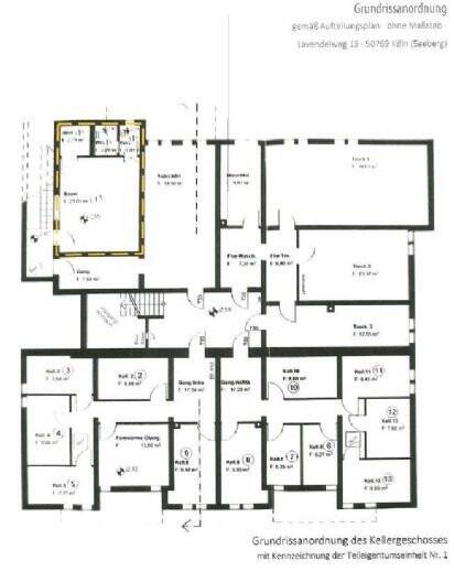 Gewerbeobjekt Köln Seeberg - 99.000&euro; | Angebot:25694055